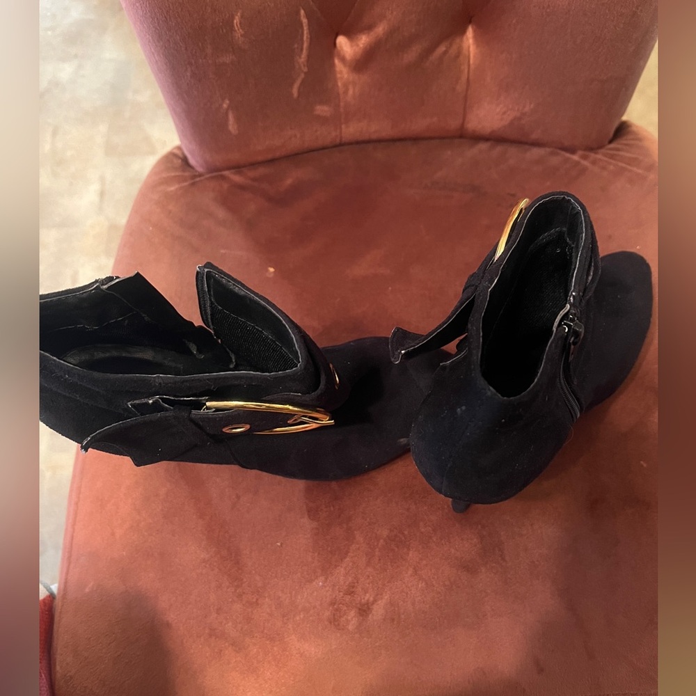 Paprika heeled boots